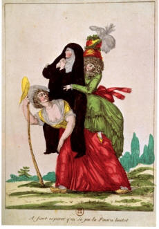 Image result for the three estates in pre-revolutionary france cartoon